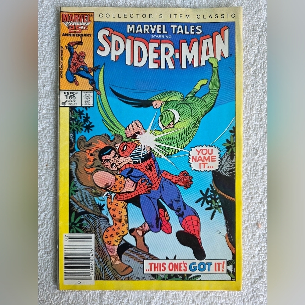 Spider-Man Comic Book #189